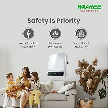 WAAREE MAKE 3.3KW SOLAR GRID-TIE INVERTER